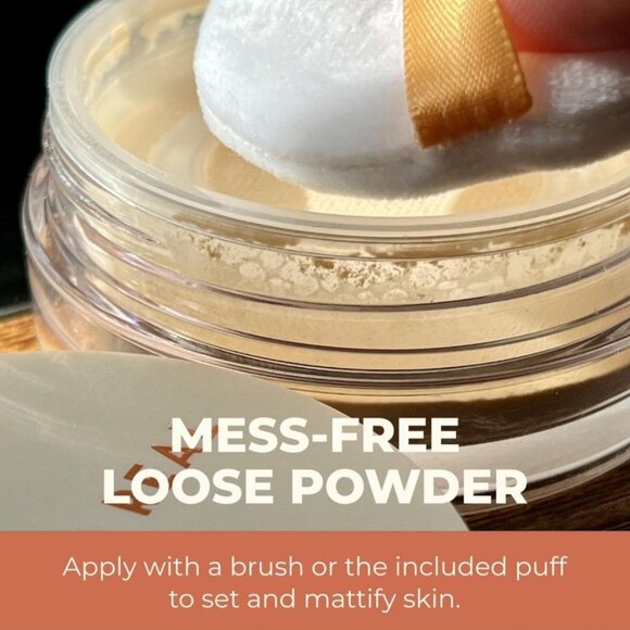 Beauty For Real Hydra Set Translucent Brightening Powder In Brighten NEW IN BOX - Picture 4 of 5